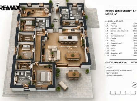 Prodej domu/vily, 195 m²