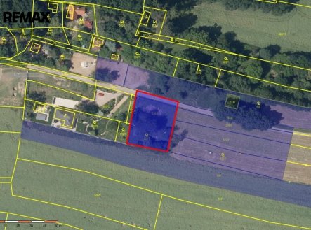 Prodej pozemku, zahrada, 1 258 m²