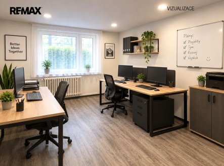 Pronájem kanceláře, 67 m²