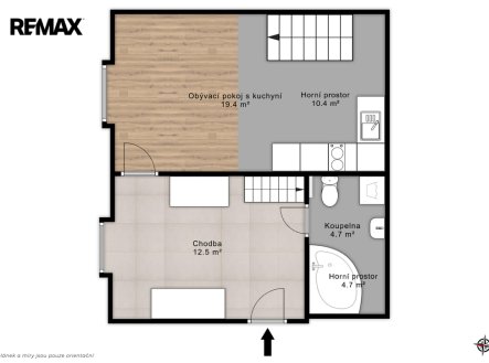 Prodej bytu, 2+kk, 36 m²
