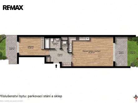 2d-pudorys-grafika.jpg | Prodej bytu, 2+kk, 96 m²