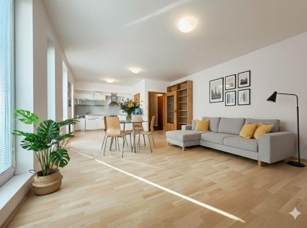 Pronájem bytu, 2+kk, 66 m²