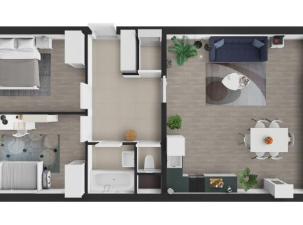 Prodej bytu, 3+1, 70 m²
