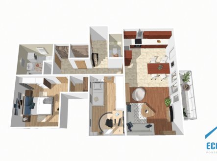 Prodej bytu, 3+kk, 85 m²