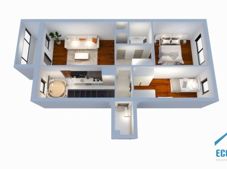 Prodej bytu, 3+1, 76 m²