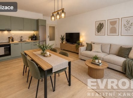 Prodej bytu, 2+kk, 43 m²