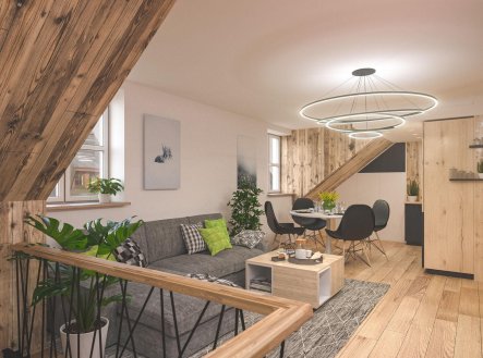 Prodej bytu, 3+kk, 59 m²
