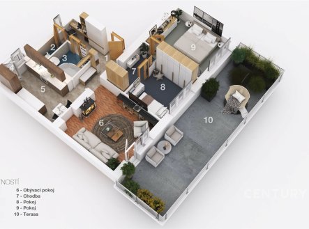 Prodej bytu, 3+1, 70 m²