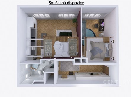 Prodej bytu, 3+kk, 65 m²