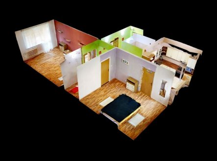 Pronájem bytu, 2+1, 59 m²