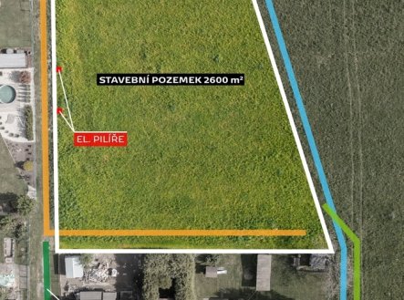 Prodej pozemku pro bydlení, 2 600 m²