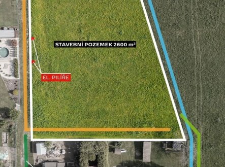 Prodej pozemku pro bydlení, 2 600 m²