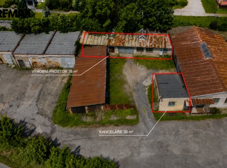 Pronájem výrobní prostory, 109 m²