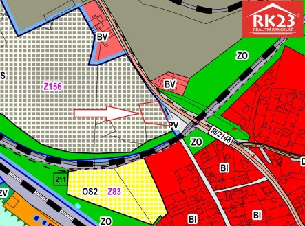 Prodej pozemku pro komerční výstavbu, 2 385 m²