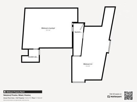 Pronájem obchodní prostory, 82 m²