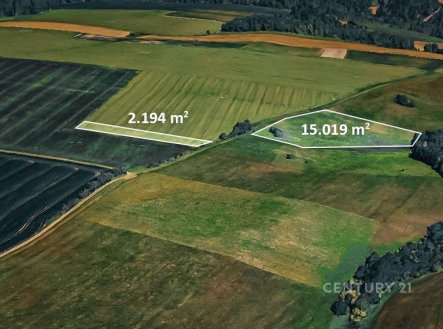 Prodej pozemku, zemědělská půda, 17 213 m²