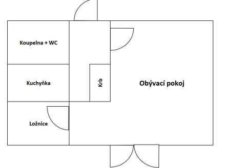 Pronájem chaty/rekreačního objektu, 72 m²