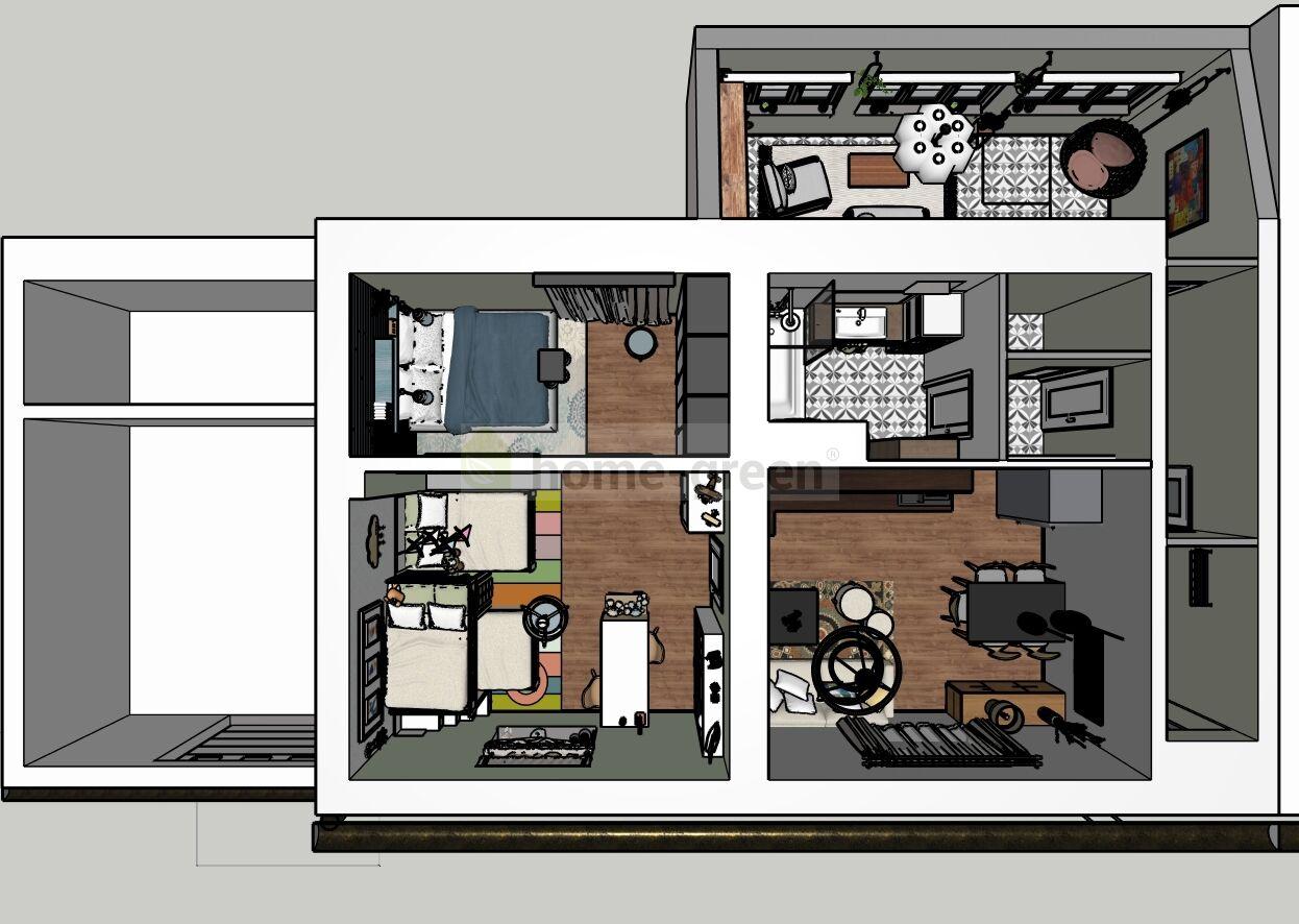 Nájemní dům-byt+2 ateliéry-256 m2,poz.206 m2,Zámecká,Rosice