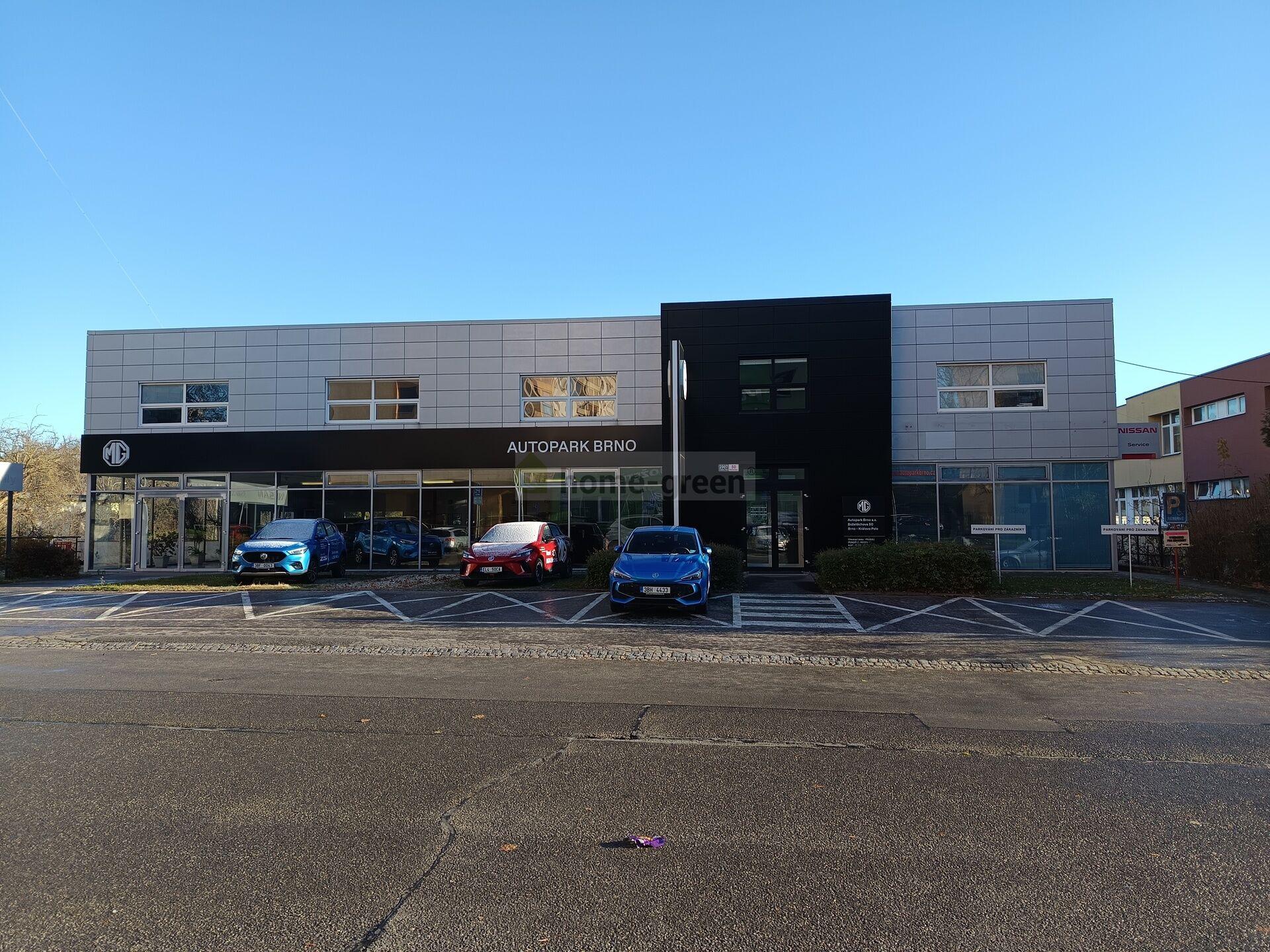 Budova-700 M2, poz.-900 m2, ul.Božetěchova, Brno-Královo Pole