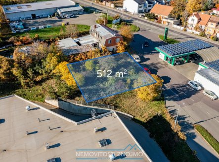 Prodej pozemku pro komerční výstavbu, 512 m²