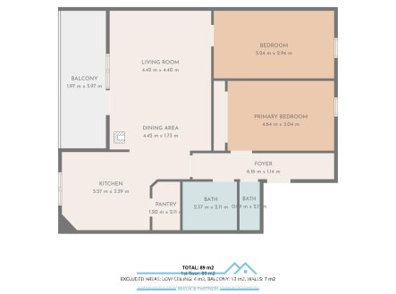 Prodej bytu, 3+1, 89 m²