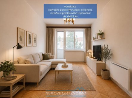 Prodej bytu, 2+1, 54 m²
