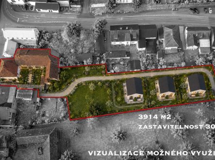 Prodej pozemku pro bydlení, 3 914 m²