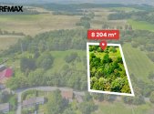 Prodej pozemku pro bydlení, 8 204 m²