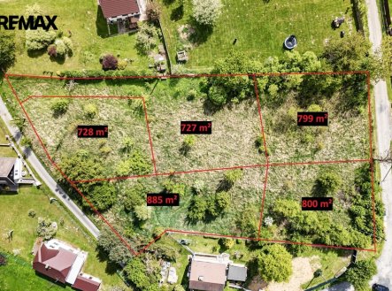 Prodej pozemku pro bydlení, 800 m²