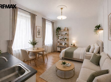 Prodej bytu, 1+kk, 23 m²