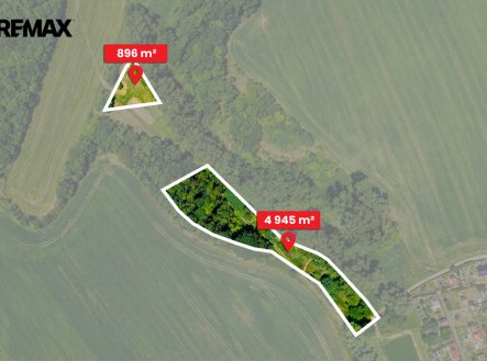 Prodej pozemku, les, 5 841 m²