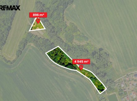 Prodej pozemku, les, 5 841 m²
