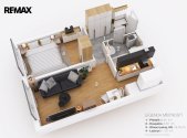 Prodej bytu, 2+kk, 42 m²