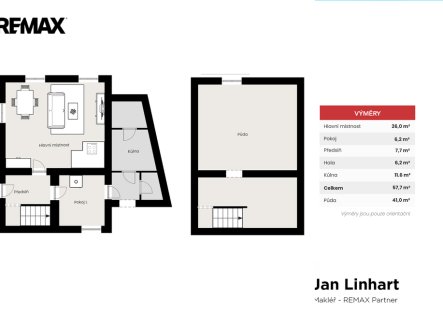 Prodej domu/vily, 57 m²