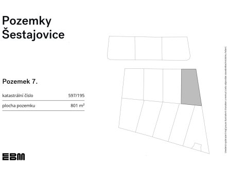 Prodej pozemku pro bydlení, 801 m²