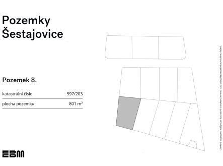 Prodej pozemku pro bydlení, 801 m²