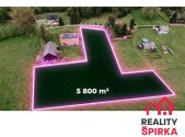Prodej - pozemek pro bydlení, 5 800 m²