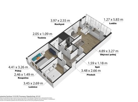 Prodej bytu, 3+1, 72 m²