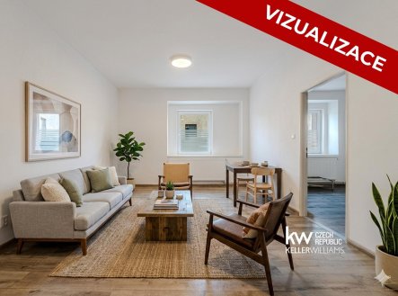 Prodej bytu, 2+1, 59 m²