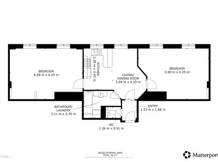 Prodej bytu, 2+1, 77 m²