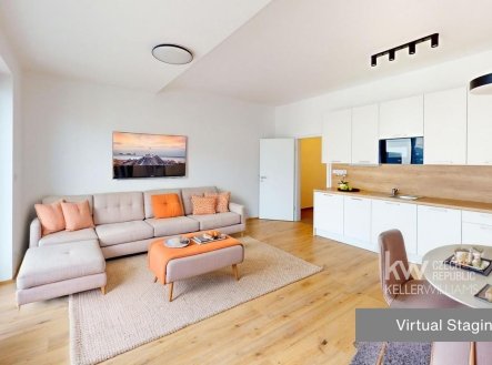 Pronájem bytu, 1+kk, 35 m²