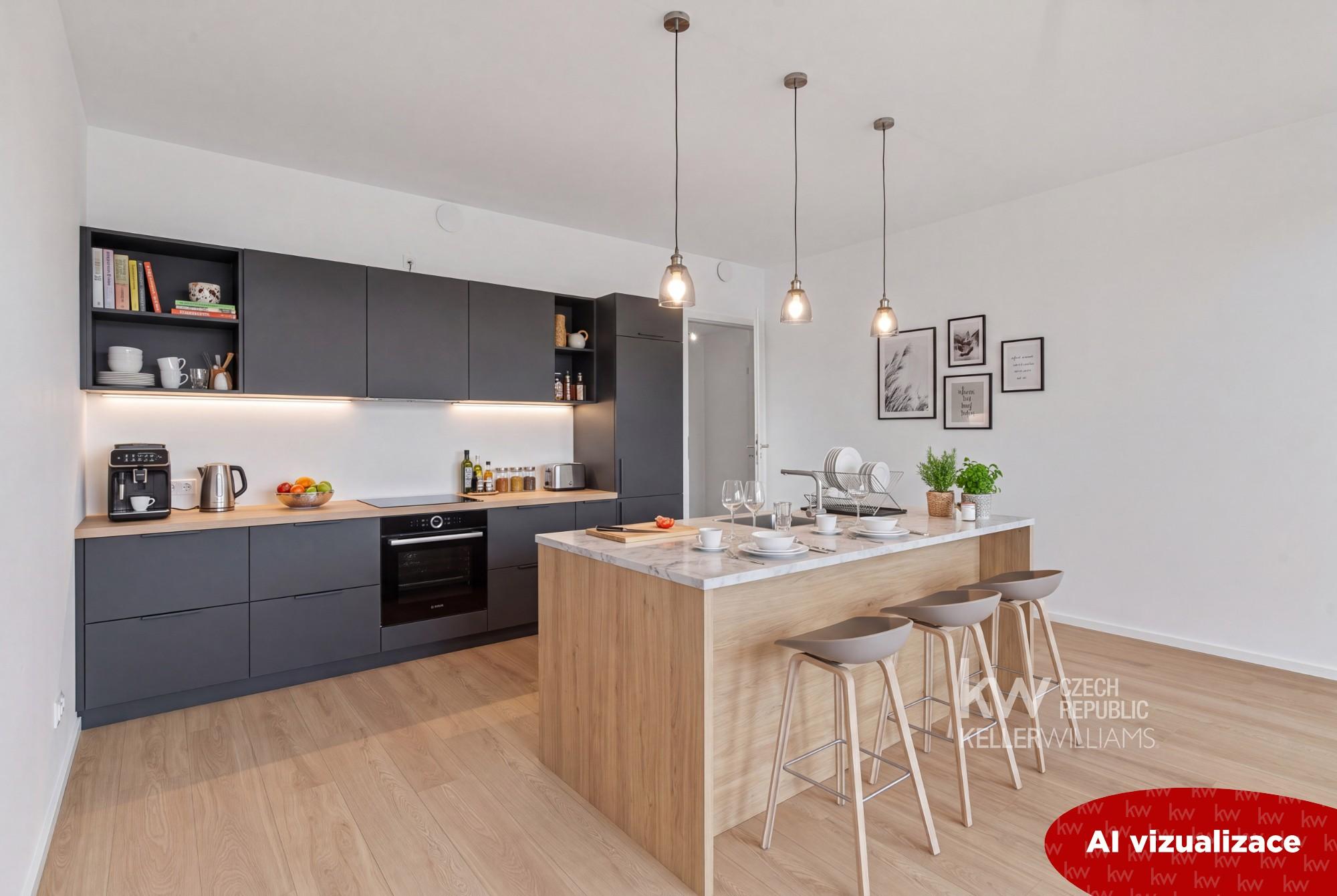 Prodej 2+kk 52 m² + lodžie 12 m² + parkování