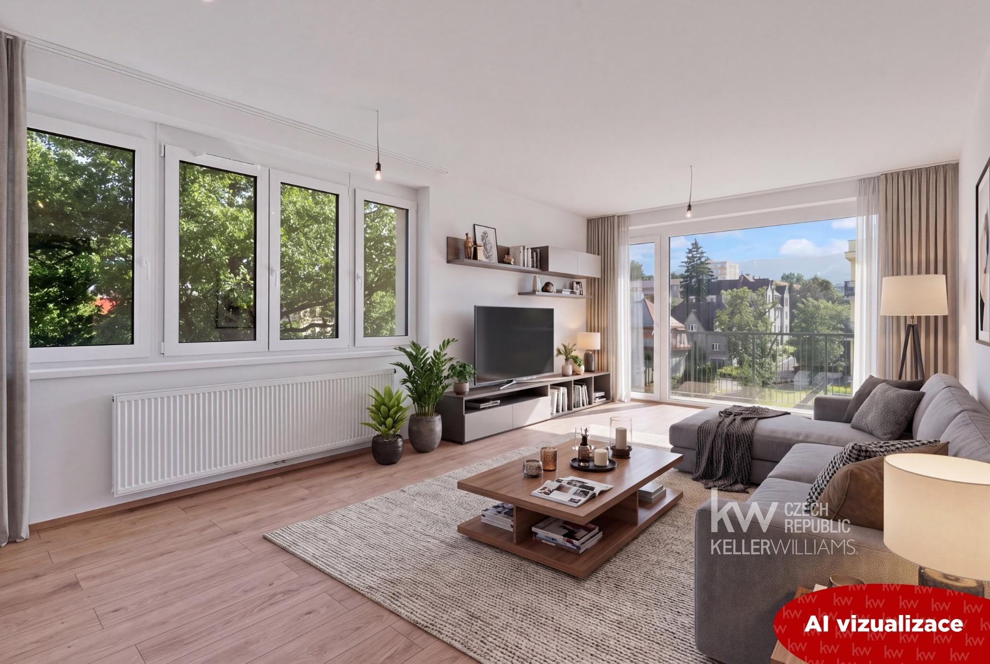 Prodej 3+kk 87 m² + balkon 8 m² + parkování