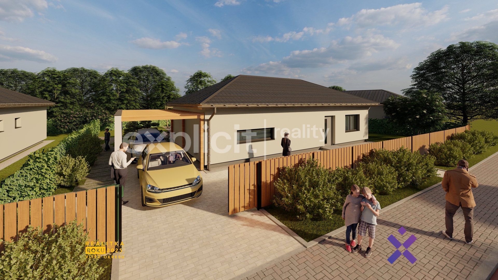 Tomáš Batík, Explicit reality, Prodej pozemku pro bydlení, 920 m² - Pohořelice