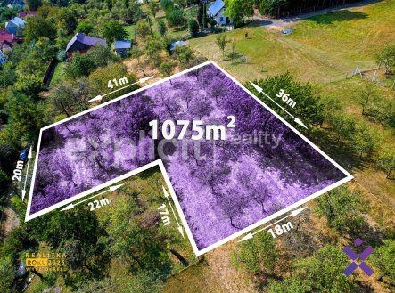 Prodej pozemku pro bydlení, 1 075 m²