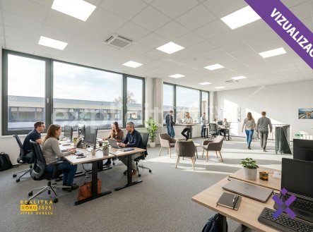 Pronájem obchodní prostory, 444 m²