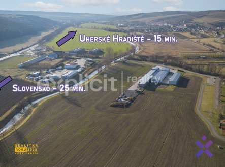 Filip Hladiš realitní makléř  Prodej komerčního pozemku 11 640 m², Drslavice, okres Uherské Hradiště | Prodej - pozemek pro komerční výstavbu, 11 640 m²