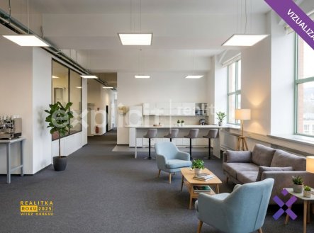 Pronájem kanceláře, 421 m²