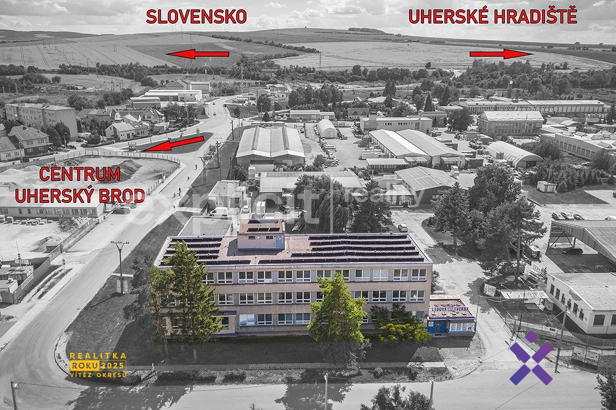 Filip Hladiš realitní makléř Pronájem prostor pro lehkou výrobu, sklady s rampou, kanceláře, 1 162 m