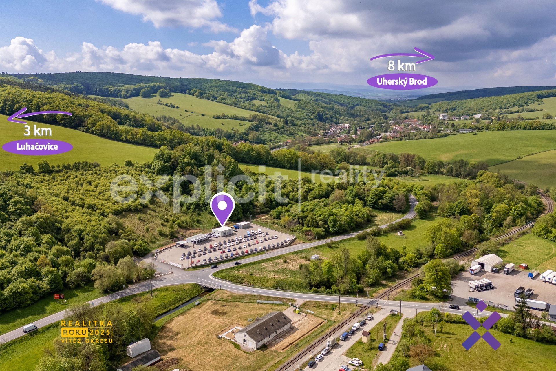Prodej komerčního areálu 4600 m² - Biskupice Ing. Martin Souček & Explicit Reality